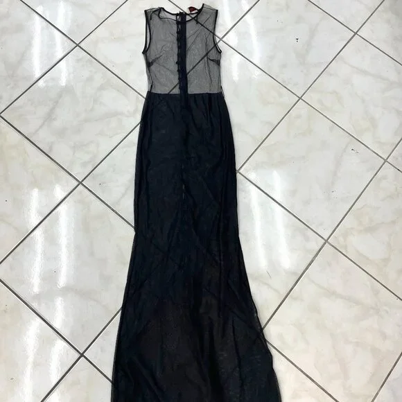 Murmur | Dresses | Murmur Mesh Button Down Dress | Poshmark